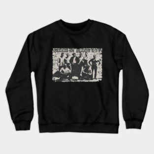 BLOOD IN BLOOD OUT BLACK WHITE - ALL THE GANG Crewneck Sweatshirt