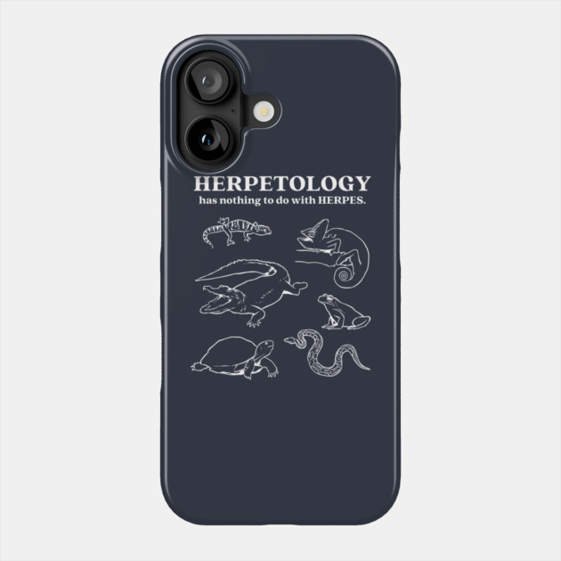 Herpetology Phone Case by GoshWow®