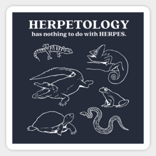Herpetology Sticker