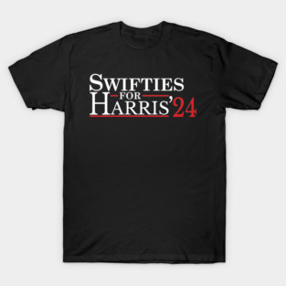 Swifties for Harris ‘24 Political Fan Design T-Shirt