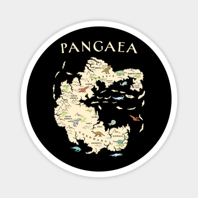 Pangaea Magnet by GoshWow®