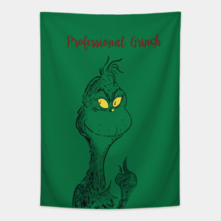 Professional Grinch Tapestry