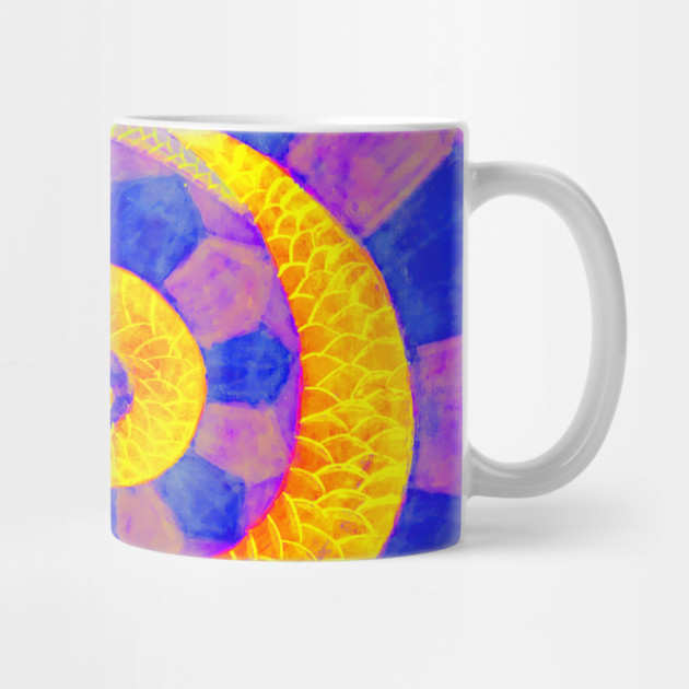 Snail - Surreal Spiral - Colorful & Abstract by TuncGK