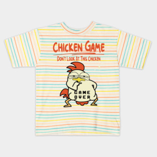 Chicken Game Don't Look At This Chicken Kids T-Shirt
