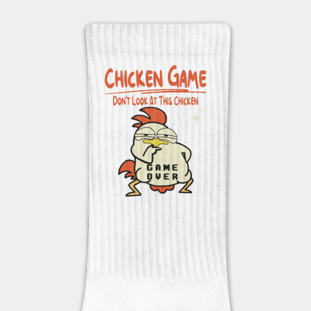 Chicken Game Don't Look At This Chicken by JessArty
