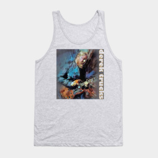 Derek Trucks Blues Guitarist Tank Top