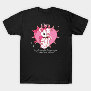libra emo plushee teddy bear T-Shirt