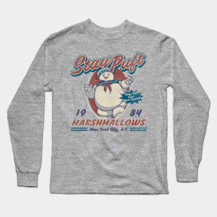 Stay Puft II Lts Worn Long Sleeve T-Shirt