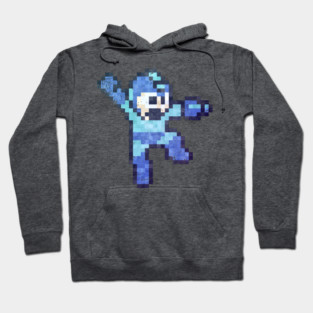 Mega Mam Jump Vintage Pixels Hoodie