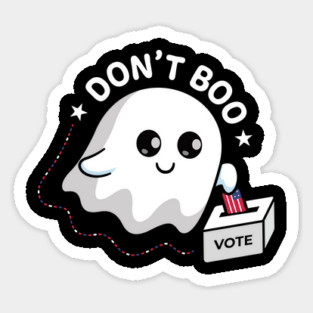 dont-boo-vote Sticker