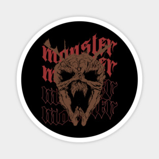 Monster Garou Fan Art | One Punch Man Tribute | For True Anime & Manga Fans Magnet