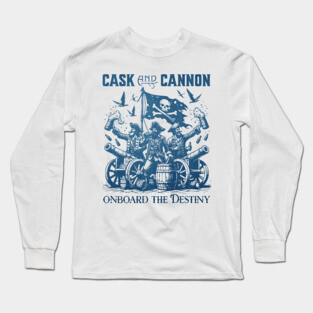 Cask and Cannon onboard the Destiny Cruise Ship Long Sleeve T-Shirt
