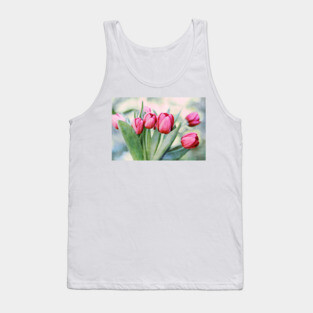 Twilight Tulips Tank Top