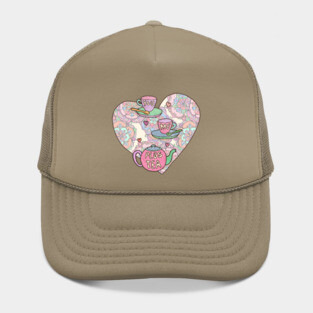 You, me, plus tea. Hat