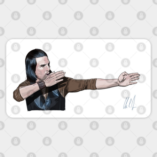 Magnolia: Frank T.J. Mackey Sticker by 51Deesigns