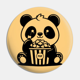 panda lover of movies and popcorn, cinephile expert in movies Pin