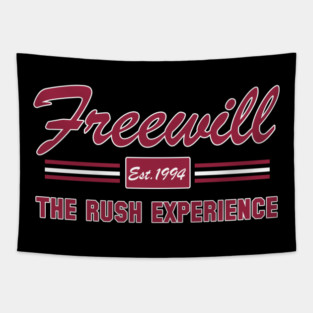 Freewill Loves Larry Tapestry