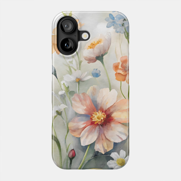 Wildflowers Phone Case by DonWillisJrArt