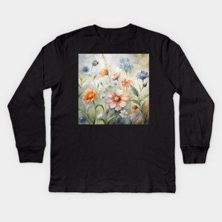 Wildflowers Kids Long Sleeve T-Shirt