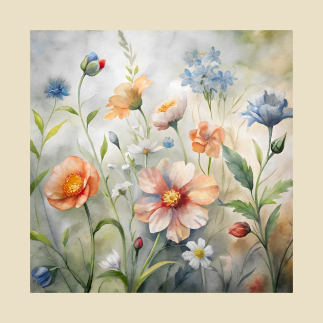 Wildflowers by DonWillisJrArt