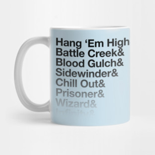 Halo CE Maps - Infinite Ampersand (Black) Mug