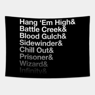 Halo CE Maps - Infinite Ampersand (White) Tapestry