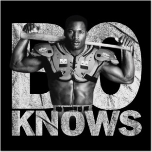 Bo Jackson Knows Posters and Art