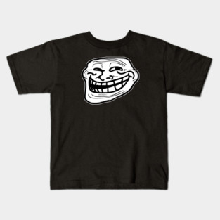 Troll Face Meme Kids T-Shirt