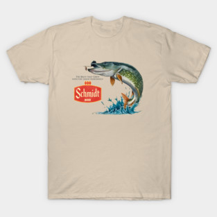 Schmidt Beer Fish T-Shirt