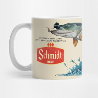 Schmidt Beer Fish Mug