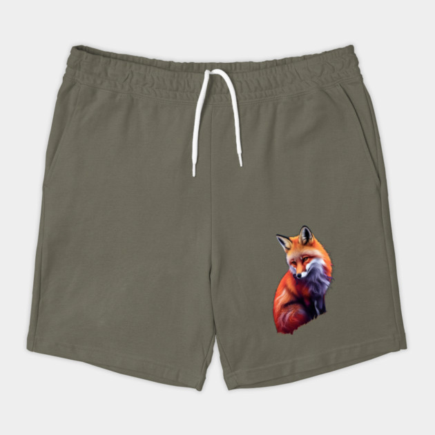 Fox with Vibrant Orange and White Fur by animegirlnft