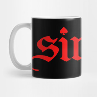 The Sinner gothic fashion aesthetic Mug