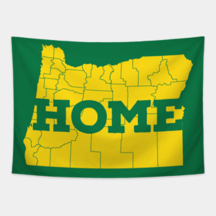 Vintage-Oregon-Ducks Tapestry