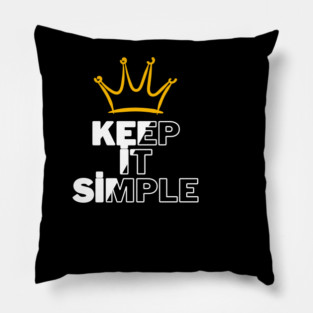 Keep It Simple Pillow