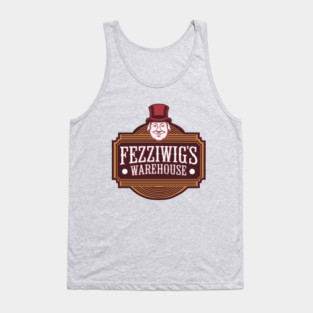 Fezziwig's Warehouse - Dickens - A Christmas Carol Tank Top