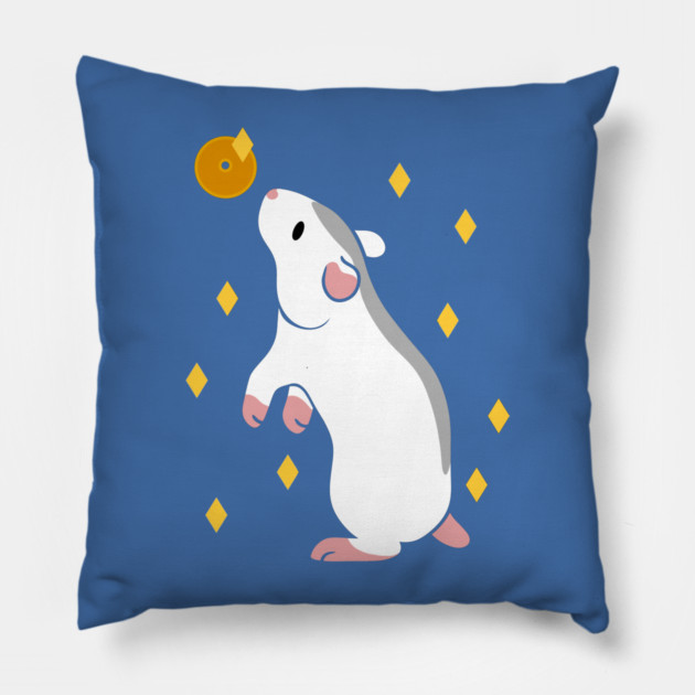 Good Fortune Hamster Pillow by DeguArts
