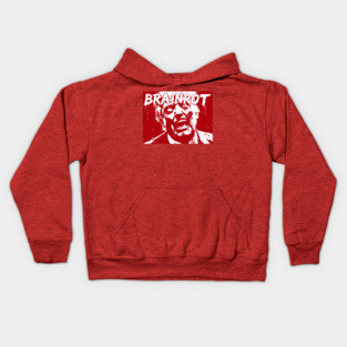 BRAINROT TRUMP III Kids Hoodie