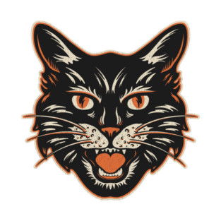 Black Cat T-Shirt