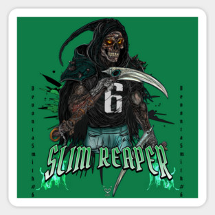 Slim Reaper - Dark Warrior Edition (Philadelphia Eagles) Sticker