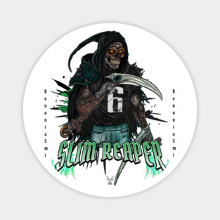 Slim Reaper - Dark Warrior Edition (Philadelphia Eagles) Magnet