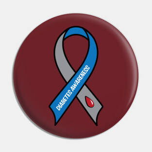 Diabetes Awareness Pin