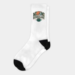 MIAMI HURRICANE | HURRICANE MIAMI Socks