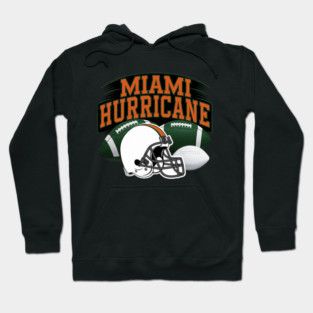 MIAMI HURRICANE - BALLS AND HELMET Hoodie