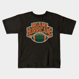 MIAMI HURRICANE - MIAMI FOOTBALL Kids T-Shirt