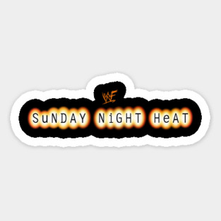 WWF SuNDAY NiGHT HeaT Magnet