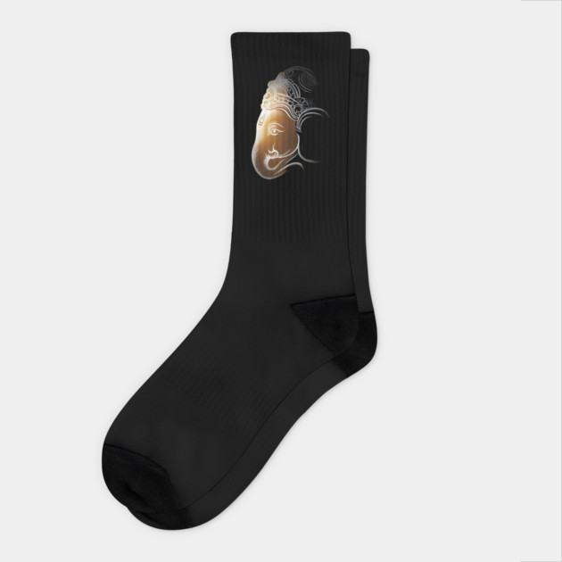 Stylized Artistic Gods, Representation Featuring an Elephant Head Socks by animegirlnft