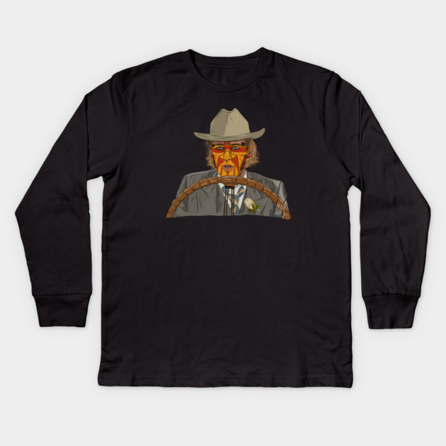 The Royal Tenenbaums: Eli Cash Kids Long Sleeve T-Shirt by 51Deesigns