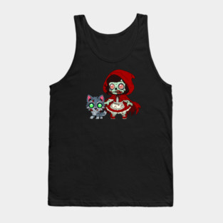 Zombie Red Riding Hood Tank Top