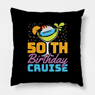 50th Birthday Pillow