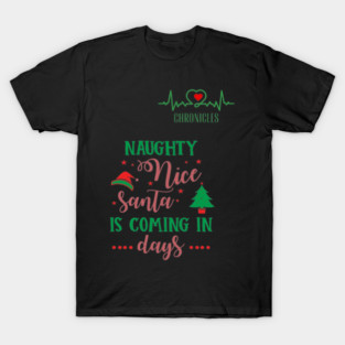 Heartbeat Chronicles Christmas Quote Design 1 T-Shirt